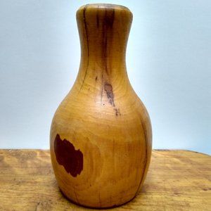 Reclaimed Wood Vase Hand Made Lathe Turned